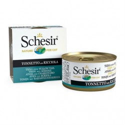 Schesir Ton Balığı ve Sarı Kuyruk Balıklı Jöleli Kedi Konservesi 85 Gr Schesir Ton Balığı ve Sarı Kuyruk Balıklı Jöleli Kedi Konservesi 85 Gr