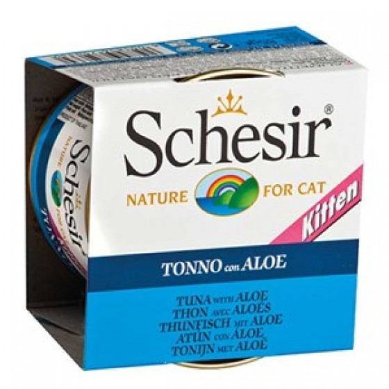 Schesir Ton Balıklı Aloe Yavru Kedi Konservesi 85 Gr