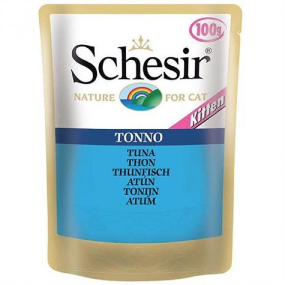 Schesir Ton Balıklı Pouch Yavru Kedi Konservesi 100 Gr