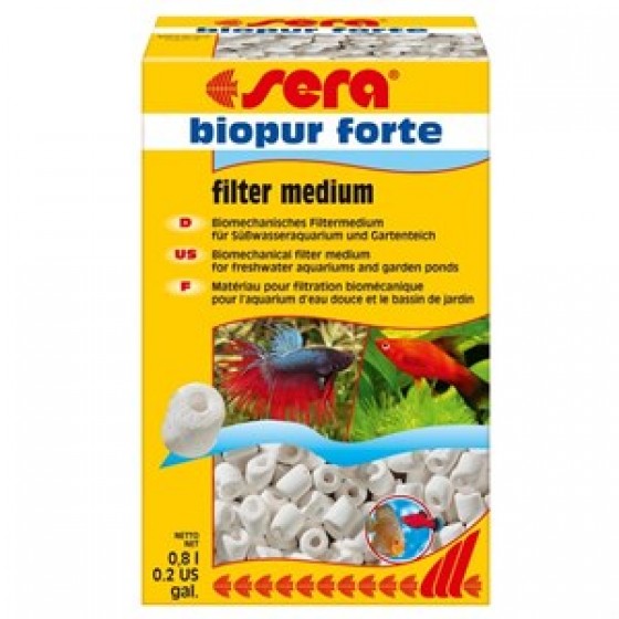 Sera Biopur Forte Seramik Filtre Malzemesi 0,8 Lt.