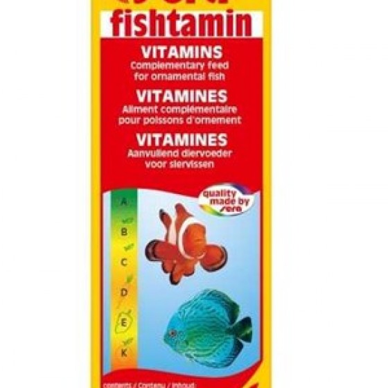 Sera Fishtamin Balık Vitamini 100 Ml