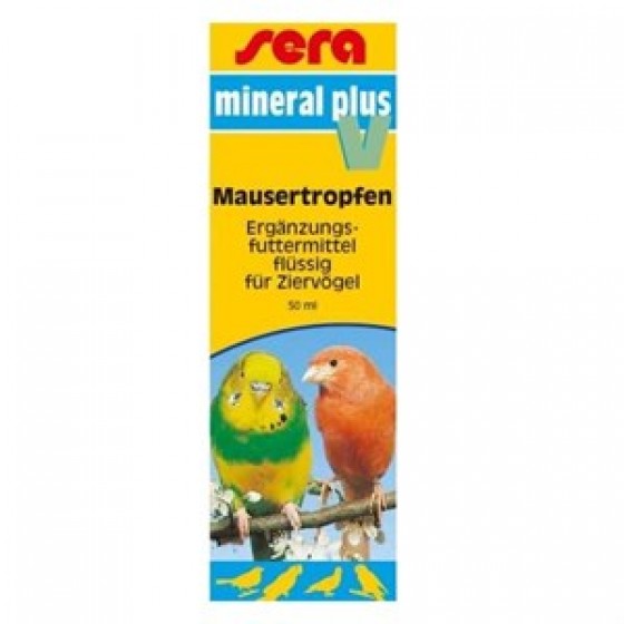 Sera Mineral Plus V Kuş Vitamini 50 Ml