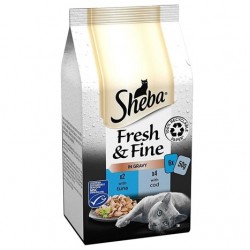Sheba Balıklı Seçenekler Kedi Konservesi 6x50 gr Sheba Balıklı Seçenekler Kedi Konservesi 6x50 gr