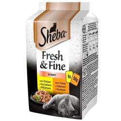 Sheba Kümes Hayvanlı Seçenekler Kedi Konservesi 6x50 gr Sheba Kümes Hayvanlı Seçenekler Kedi Konservesi 6x50 gr