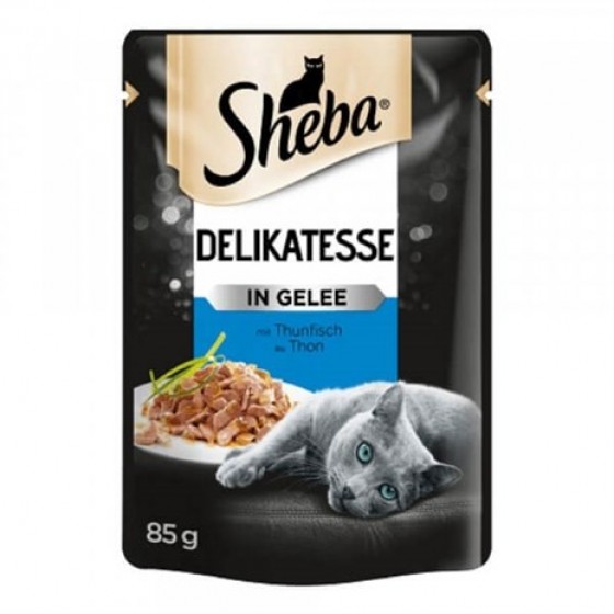 Sheba Ton Balıklı Pouch Kedi Yaş Maması 85 Gr