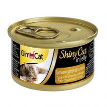 Shiny Cat Ton Balık Karidesli ve Malt Özlü Konserve Mama 70 Gr