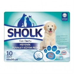 Sholk Köpek Çiş Eğitim Pedi 90 x 60 cm 10lu Paket Sholk Köpek Çiş Eğitim Pedi 90 x 60 cm 10lu Paket
