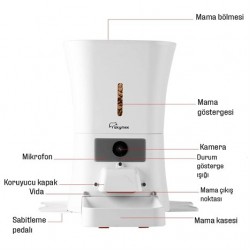 Skymee Smart Feeder Akıllı Evcil Hayvan Besleme Ünitesi