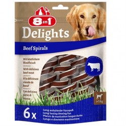 Smart Delights Beef Spirals Biftekli Burgu Köpek Ödülü 6lı