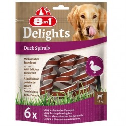Smart Delights Duck Spirals Ördekli Burgu Köpek Ödülü 6lı Smart Delights Duck Spirals Ördekli Burgu Köpek Ödülü 6lı