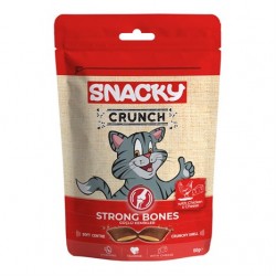 Snacky Crunch Strong Kedi Ödülü Tavuk-Peynir 60 Gr