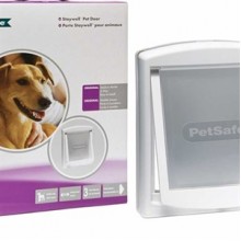 Staywell İki Yönlü Köpek Kapısı Beyaz