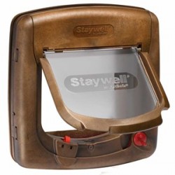 Staywell Mıknatıslı Delux Ahşap Görünümlü 4 Yönlü Kedi Kapısı Staywell Mıknatıslı Delux Ahşap Görünümlü 4 Yönlü Kedi Kapısı