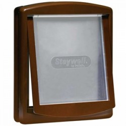 Staywell Orijinal 2 Yönlü Pet kapısı - Kahverengi/Medium Staywell Orijinal 2 Yönlü Pet kapısı - Kahverengi/Medium