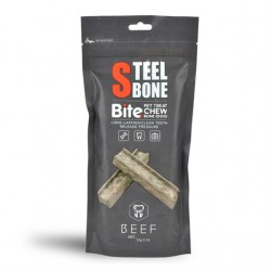 Steel Bone Biftekli Köpek Ödülü 14 gr 16 Adet