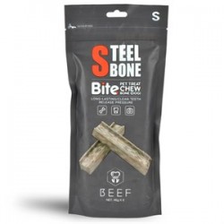 Steel Bone Dental Biftekli Diş Kemiği Small 46gr 6adet Steel Bone Dental Biftekli Diş Kemiği Small 46gr 6adet