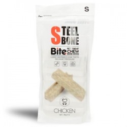 Steel Bone Dental Tavuklu Diş Kemiği Small 46gr 6adet Steel Bone Dental Tavuklu Diş Kemiği Small 46gr 6adet