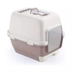 Stefanplast Cathy Clever Kapalı Kedi Tuvaleti Pembe