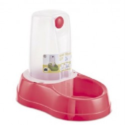 Stefanplast Saklamalı Mama Kabı 1.5 Lt Bordo Stefanplast Saklamalı Mama Kabı 1.5 Lt Bordo