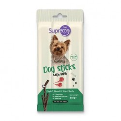 Supreme Dog Kuzu Etli Ödül Çubuk 3x5gr Supreme Dog Kuzu Etli Ödül Çubuk 3x5gr