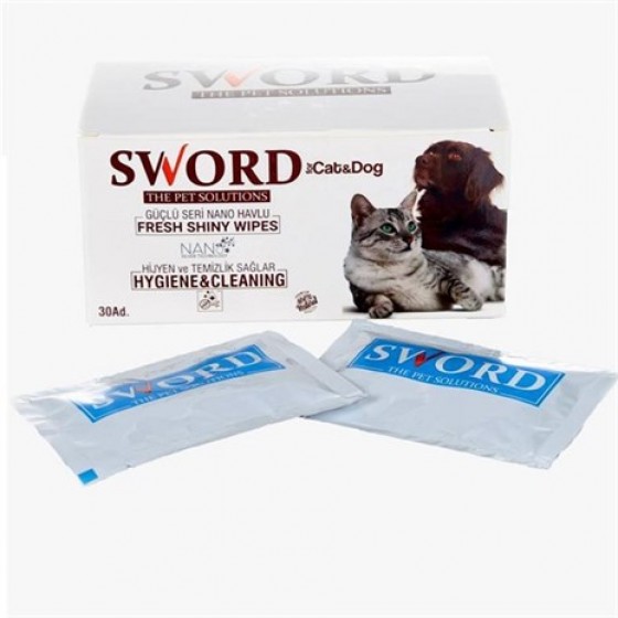 Sword Nano Fresh Shıny Wıpes Hijyen Ve Temizlik Mendili 30 Ad.