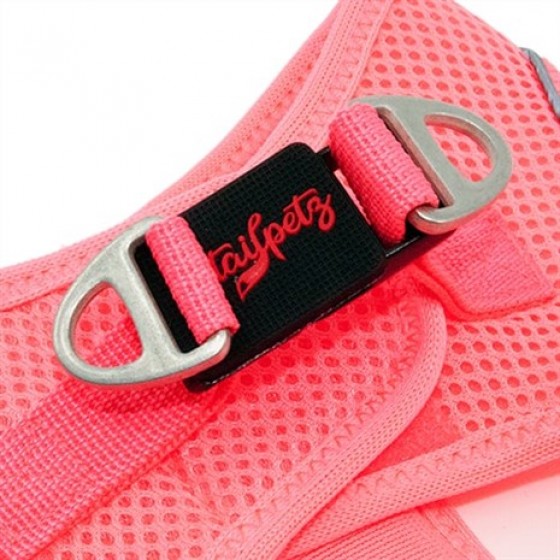 Tailpetz Air-Mesh Harness Göğüs Tasması NEO-PINK XS