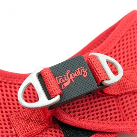 Tailpetz Air-Mesh Harness Göğüs Tasması RED XS