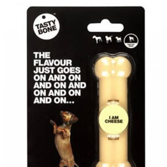 Tastybone Cheese Peynir Aromalı Köpek Ödül Kemiği 11 Cm