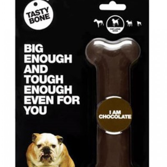 Tastybone Chocolate Çikolata Aromalı Köpek Ödül Kemiği Large