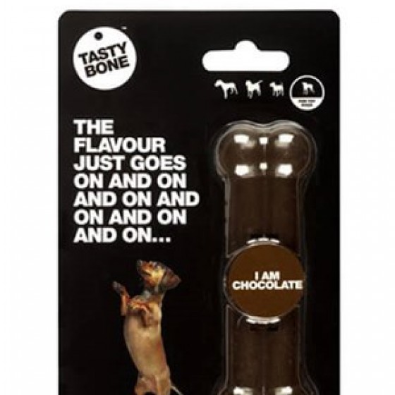 Tastybone Chocolate Çikolata Aromalı Köpek Ödül Kemiği 11 Cm