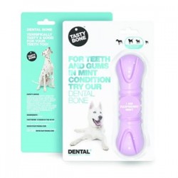 Tastybone Dental Ahududu ve Naneli Köpek Oyuncağı Tastybone Dental Ahududu ve Naneli Köpek Oyuncağı