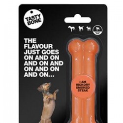 Tastybone Hickory Füme Biftek Aromalı Köpek Ödül Kemiği 11 Cm Tastybone Hickory Füme Biftek Aromalı Köpek Ödül Kemiği 11 Cm