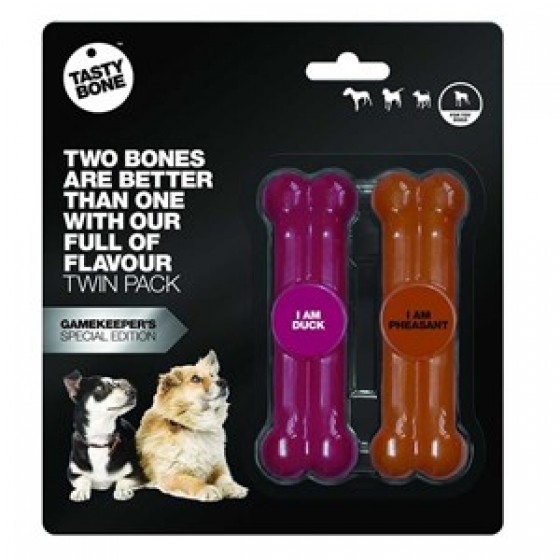 Tastybone Small Twinpack Gamekeeper Köpek Oyuncağı