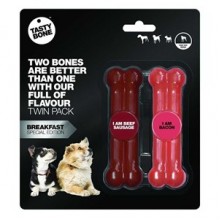 Tastybone Toy Twinpack Breakfast Köpek Oyuncağı