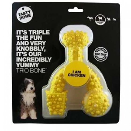 Tastybone Trio Bone Large Nylon Chicken Köpek Oyuncağı