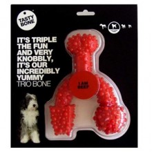 Tastybone Trio Bone Medium Nylon Beef Köpek Oyuncağı