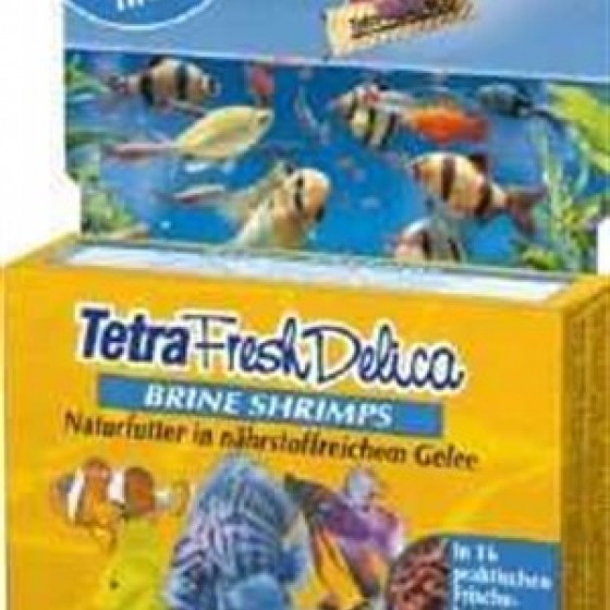 Tetra Fresh Delica Brine Shrimps 16X3 Gr