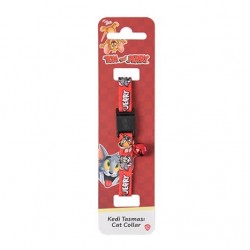 Tom and Jerry Zilli Kedi Tasması 20-30cm Kırmızı Tom and Jerry Zilli Kedi Tasması 20-30cm Kırmızı