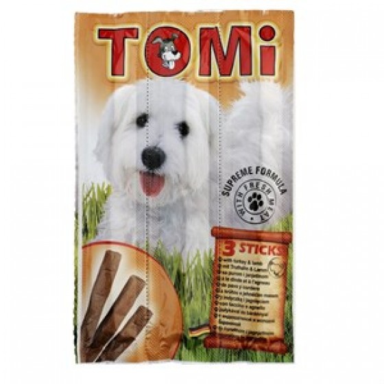 Tomi Hindi ve Kuzu Etli Köpek Ödülü 3 Stick