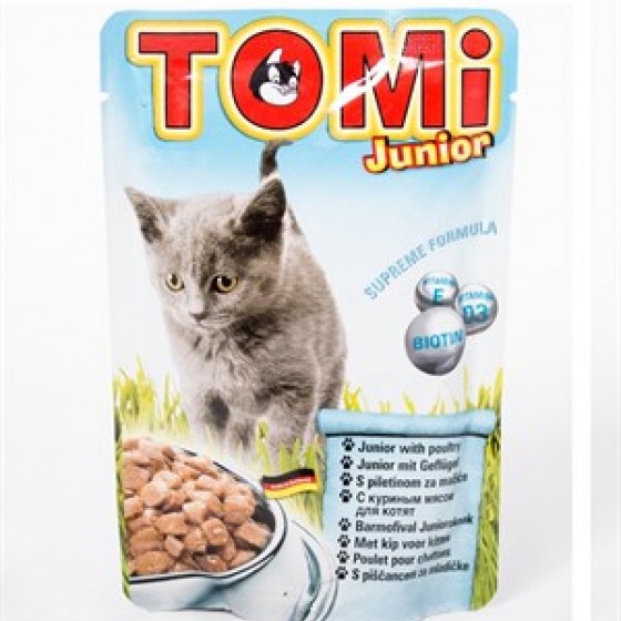 Tomi Junior Pouch Yavru Kedi Konservesi 100 Gr