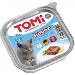 Tomi Junior Tavuklu Pate Yavru Kedi Yaş Maması 100 Gr Tomi Junior Tavuklu Pate Yavru Kedi Yaş Maması 100 Gr