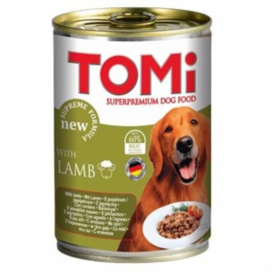 Tomi Kuzu Etli Köpek Konservesi 400 Gr