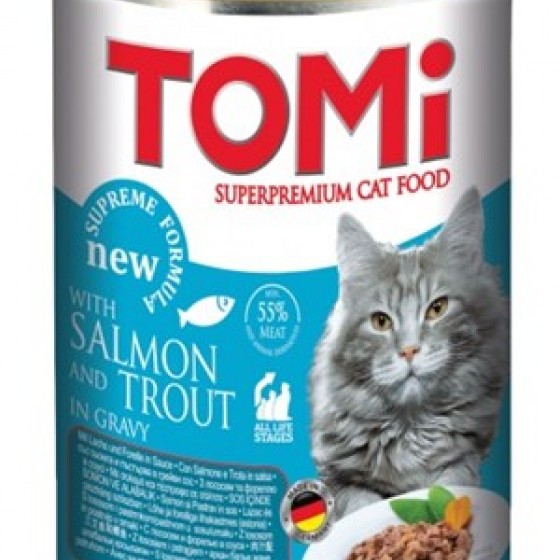 Tomi Somon Ve Alabalıklı Kedi Konservesi 400 Gr