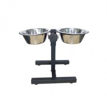 Tommy Ayaklı Ayarlanabilir Çelik Mama Kabı 2Qt 64 Oz