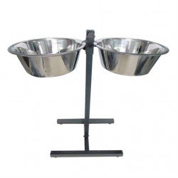 Tommy Ayaklı Ayarlanabilir Çelik Mama Kabı 5Qt 160 Oz