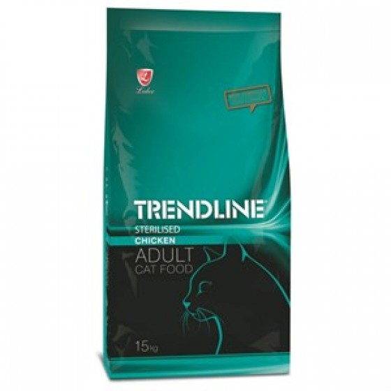 Trendline Sterilised Tavuklu Kısırlaştırılmış Kedi Maması 15 kg