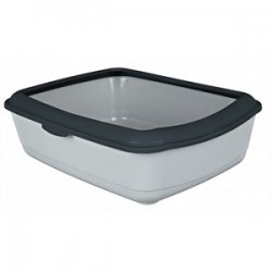 Trixie Açık Kedi Tuvaleti Gri 37x15x47 Cm Trixie Açık Kedi Tuvaleti Gri 37x15x47 Cm