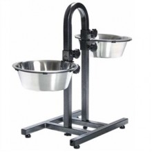 Trixie Asansörlü İkili Çelik Mama Kabı 2 x 2.8 Lt