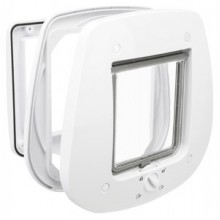 Trixie Cam İçin 4 Yönlü Kedi Kapısı 27x26 cm Beyaz