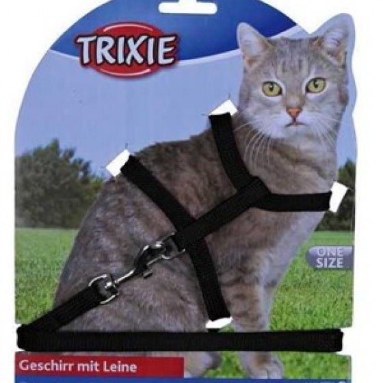 Trixie Geschirr Mit Leine Kedi Göğüs Tasma Seti